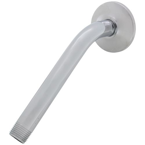 Main product image of 8" Chrome Plated Shower Arm & Stainless Steel Flange