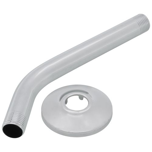 Main product image of 8" Chrome Plated Shower Arm & Stainless Steel Flange