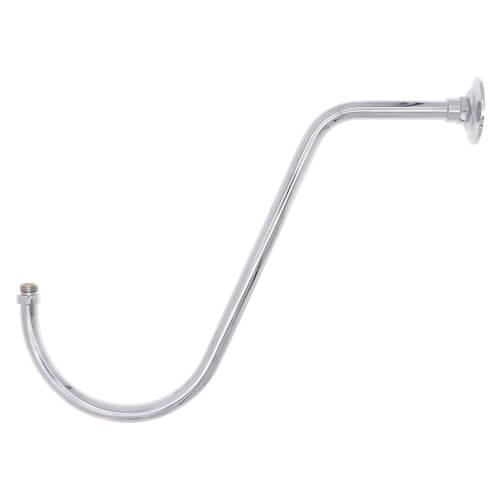18" Chrome Plated Shower Arm ("S" Style)