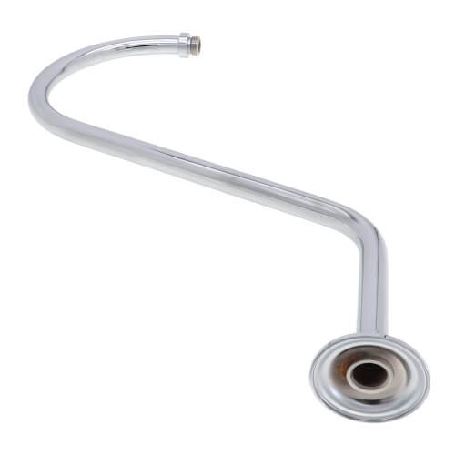 18" Chrome Plated Shower Arm ("S" Style)