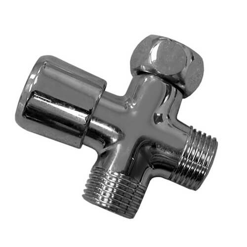 Main product image of Brushed Nickel Push-Button Shower Diverter Valve
