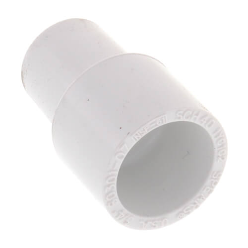 3/4" PVC Sch. 40 Pipe Extender (Pipe O.D. Spigot x Pipe I.D. Spigot)
