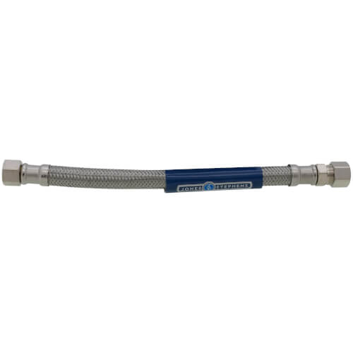 Main product image of 3/8" OD x 3/8" Compression x 9” Braided Stainless Steel Delta Style Faucet Connector