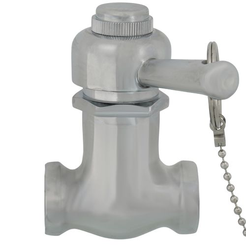 Main product image of Self-Closing Shower Valve w/ 7" Pull Chain (Chrome)