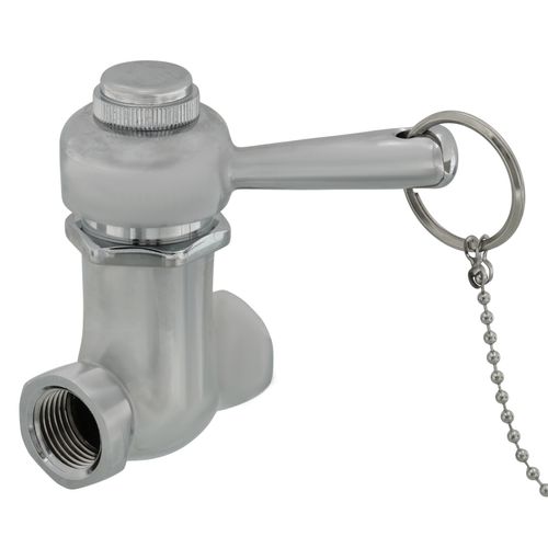 Main product image of Self-Closing Shower Valve w/ 7" Pull Chain (Chrome)