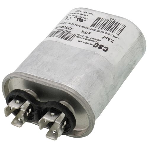 Main product image of 7.5 MFD Oval Run Capacitor (370V), S1-02420045700