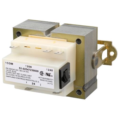 Main product image of 208/240v Primary 24v Secondary 100va Transformer, S1-02547239000