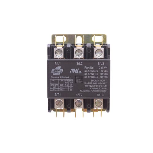 Main product image of 3 Pole Contactor (120V, 40A), S1-DP340120