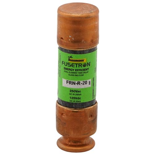 Main product image of 250V Fusetron Buss Fuse 20A, S1-FRNR20
