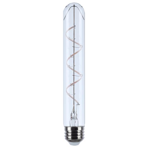 Main product image of 6W LED, Reminiscent, Flex Gray Coil Filament, T9, Medium Base, 2700K CCT, Clear, 120V, 2-Pack (12 Pack)