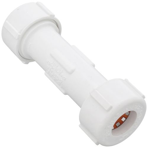 Main product image of 1/2" PVC GripLoc Compression Coupling w/ EPDM (White)
