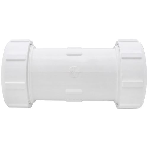 Main product image of 2" PVC GripLoc Compression Coupling w/ EPDM (White)
