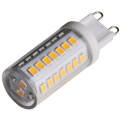Main product image of 5 Watt G9 LED Bulb - Clear - 2700K - T4 Shape - 120 Volt (4 Pack)