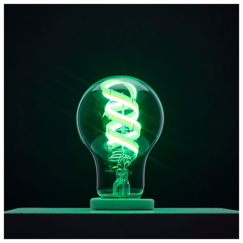 Main product image of 6W, A19 LED, 2700K-5000K RGB/Tunable White, Starfish IOT, Clear, Medium Base, 120V (24 Pack)