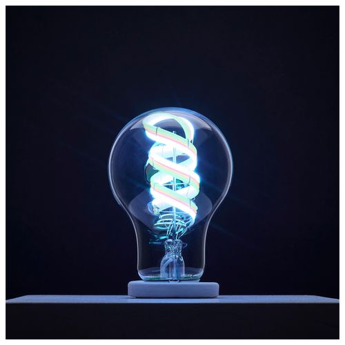 Main product image of 6W, A19 LED, 2700K-5000K RGB/Tunable White, Starfish IOT, Clear, Medium Base, 120V (24 Pack)
