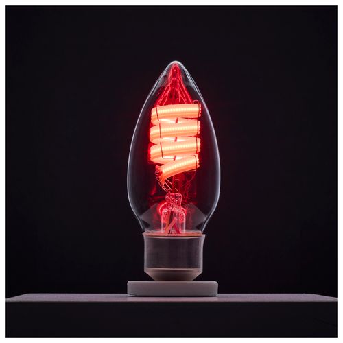 Main product image of 4W, B11 LED, 2700K-5000K RGB/Tunable White, Starfish IOT, Clear, Candelabra Base, 120V (24 Pack)