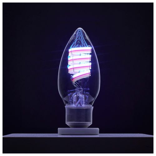 Main product image of 4W, B11 LED, 2700K-5000K RGB/Tunable White, Starfish IOT, Clear, Candelabra Base, 120V (24 Pack)