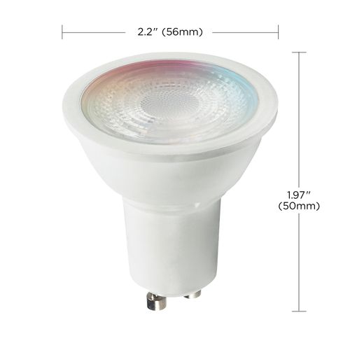 Main product image of 5.5 Watt - MR16 LED Bulb - Tunable White - Starfish IOT - 120 Volt - 400 Lumens - RGBW (4 Pack)
