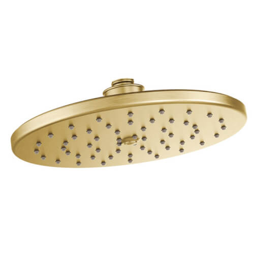 Main product image of 10" Diameter Head Rainshower w/ 1-Spray Pattern (Brushed Gold), S112EPBG