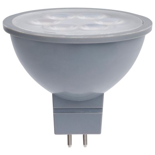 Main product image of 4.5 Watt MR16 LED Bulb - Silver Finish - 5000K - GU5.3 Base - 360 Lumens - 12 Volt (4 Pack)