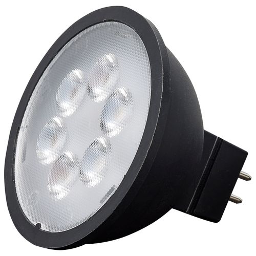 Main product image of 4.5 Watt MR16 LED Bulb - Black Finish - 3000K - GU5.3 Base - 360 Lumens - 12 Volt (4 Pack)