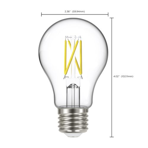 Main product image of 6.5 Watt - A19 LED Bulb - Dusk to Dawn With PhotoCell - 2700K - Medium base - 320 deg. Beam Angle - 120 Volt (6 Pack)