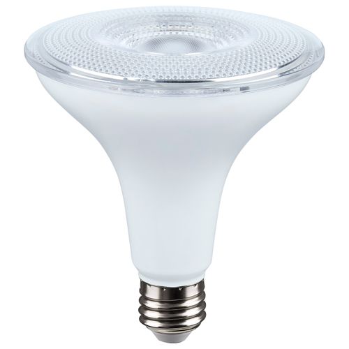 Main product image of 14 Watt Dusk to Dawn LED Bulb - PAR38 - 5000K - Medium Base - White Finish - 120 Volt (3 Pack)