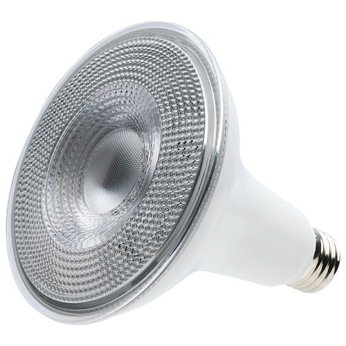 Main product image of 14 Watt Dusk to Dawn LED Bulb - PAR38 - 5000K - Medium Base - White Finish - 120 Volt (3 Pack)