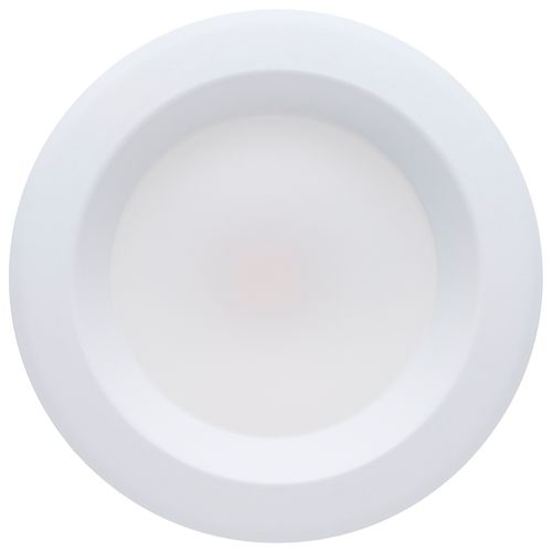 Main product image of 10W LED High Output Downlight Retrofit, 4", 27K/30K/35K/40K/50K CCT Selectable, Round, White Finish (6 Pack)