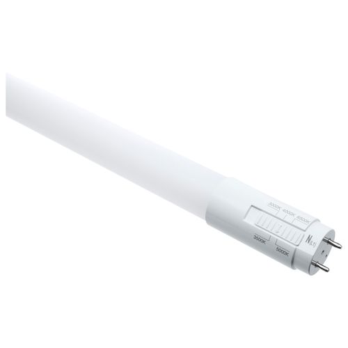 Main product image of 12 Watt T8 LED Bulb - 36 Inch - 30K/35K/40K/50K/65K CCT Selectable - Medium Bi Pin Base - Type B Ballast Bypass - 120-277 Volt - Frost Finish (25 Pack)