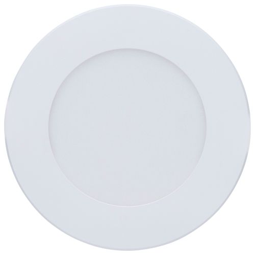 Main product image of 8W LED Direct Wire Performer Series Downlight, Remote Driver, 4", 27K/3K/35K/4K/5K CCT Selectable, Round, Flat Face, White Finish