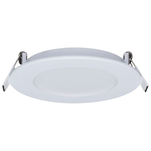 Main product image of 8W LED Direct Wire Performer Series Downlight, Remote Driver, 4", 27K/3K/35K/4K/5K CCT Selectable, Round, Flat Face, White Finish