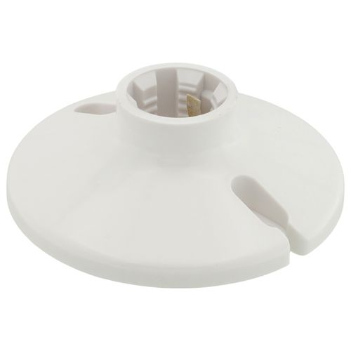 Main product image of 4" Keyless Switch Lampholder, Medium Base, Top Wiring - White (250V, 660W)