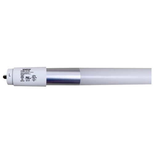 Main product image of 24 Watt T8 LED Bulb - Single Pin Base - CCT Selectable - Type B - Ballast Bypass - PET Shatterproof Coated - White Finish - 72 Inches - 120-277 Volt (10 Pack)