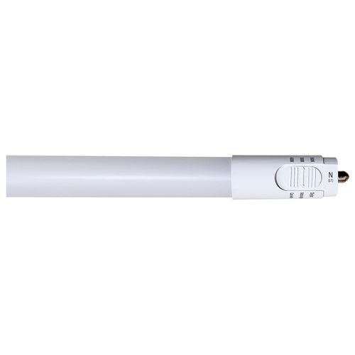 Main product image of 38 Watt T8 LED Bulb - Single Pin Base - CCT Selectable - Type B - Ballast Bypass - PET Shatterproof Coated - White Finish - 96 Inches - 120-277 Volt (10 Pack)