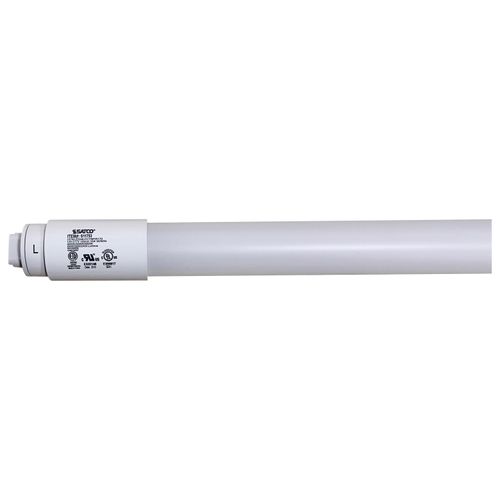 Main product image of 18 Watt T8 LED Bulb - Recessed Double Contact HO/VHO Base - CCT Selectable - Type B - Ballast Bypass - PET Shatterproof Coated - White Finish - 48 Inches - 120-277 Volt (10 Pack)