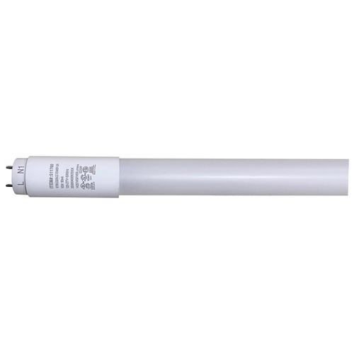 Main product image of 10 Watt T8 LED Bulb - CCT Selectable - Medium bi-pin base - 50000 Hours - Type A/B - Ballast Bypass or Direct Replacement - Single or Double Ended Wiring - Glass with PET coating (25 Pack)
