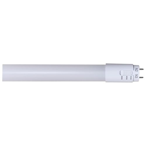 Main product image of 10 Watt T8 LED Bulb - CCT Selectable - Medium bi-pin base - 50000 Hours - Type A/B - Ballast Bypass or Direct Replacement - Single or Double Ended Wiring - Glass with PET coating (25 Pack)