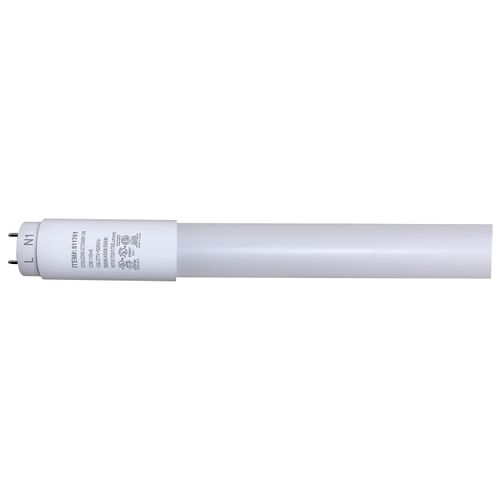 Main product image of 12 Watt T8 LED Bulb - CCT Selectable - Medium bi-pin base - 50000 Hours - Type A/B - Ballast Bypass or Direct Replacement - Single or Double Ended Wiring - Glass with PET coating (25 Pack)