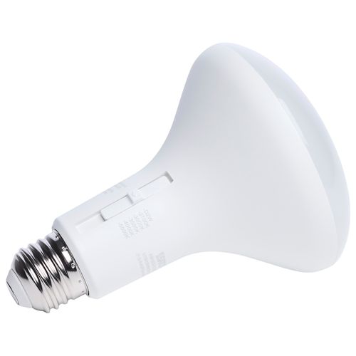 Main product image of 8.5 Watt BR30 LED Bulb - 27K/30K/35K/40K/50K CCT Selectable - Dim to Warm - White Finish - 120 Volt (5 Pack)