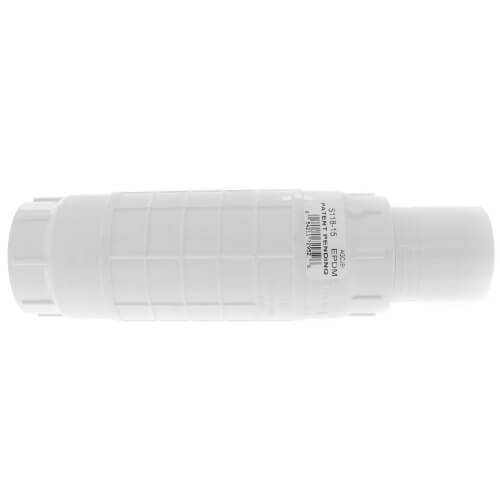 Main product image of 1-1/2" PVC Sch. 40 Repair Coupling (Spig x Soc - PVC White with EPDM O-ring)