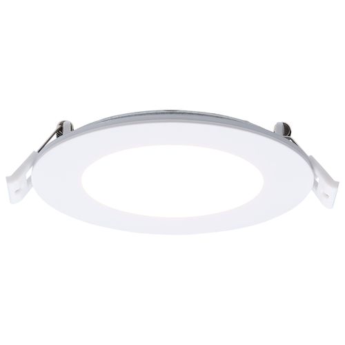 Main product image of 9W LED Direct Wire Downlight with Night Light, 4", Remote Driver, CCT Selectable, Dimmable, Round, White Finish