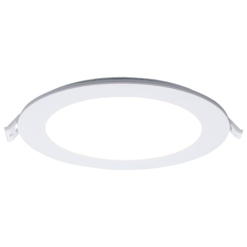 Main product image of 12W LED Direct Wire Downlight with Night Light, 6", Remote Driver, CCT Selectable, Dimmable, Round, White Finish