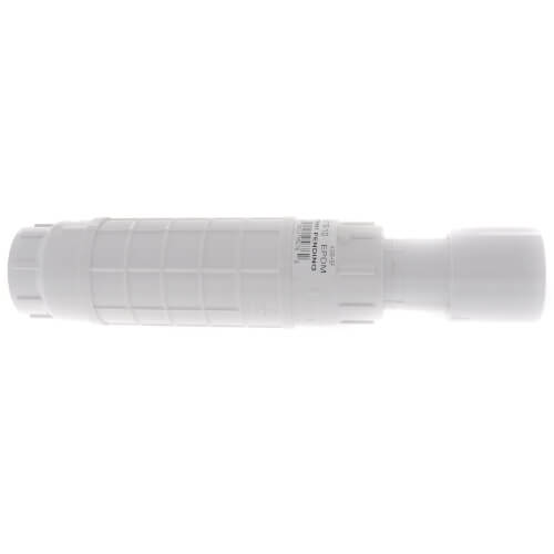 1" PVC Sch. 40 Repair Coupling (Soc x Soc - PVC White with EPDM O-ring)