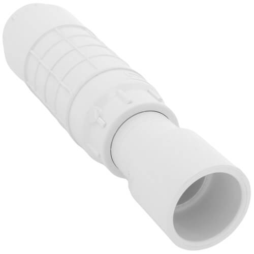 1-1/4" PVC Sch. 40 Repair Coupling (Soc x Soc - PVC White with EPDM O-ring)
