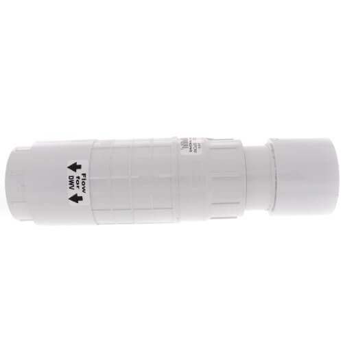 2" PVC Sch. 40 Repair Coupling (Soc x Soc - PVC White with EPDM O-ring)