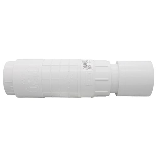 Main product image of 2" PVC Sch. 40 Repair Coupling (Soc x Soc - PVC White with EPDM O-ring)