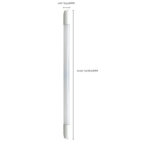 Main product image of 30 Watt T8 LED Bulb Type B Ballast Bypass - G13 Bi-Pin Base - 80 CRI - 5000K (10 Pack)