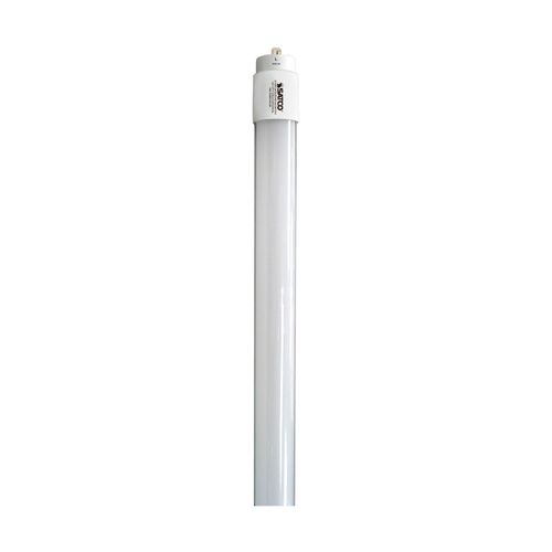 Main product image of 24 Watt - 8 Foot - T8 LED Bulb - Single pin base - 3500K - 50000 Average rated hours - 3200 Lumens - Type B - Ballast Bypass - Double Ended Wiring - DLC 5.1 (10 Pack)