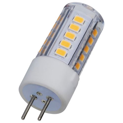 Main product image of 4.5 Watt Mini LED Bulb - GY6.35 Base - 3000K - Clear Finish - 12 Volt (6 Pack)